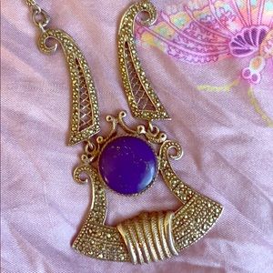 Sterling silver necklace.